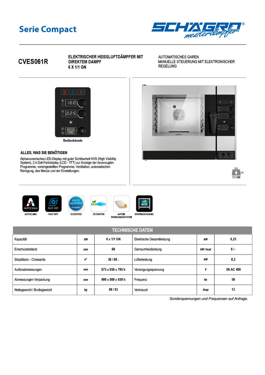 SCHÄGRO Meisterdämpfer Serie COMPACT CVES 061R